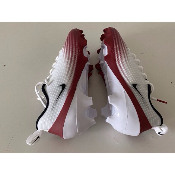Nike Vapor Speed 3 TB Red White Football Cleats HM8849-102 Men's Size 9 - Picture 8 of 11